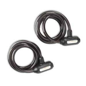 Kwikset Keyed Bicycle Cable Lock 2-Pack