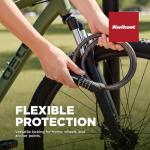 Kwikset Keyed Bicycle Cable Lock 2-Pack