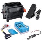 72V Motor Kit 5000W Electric Dirt Bike Motor 6800RPM-Electric Motor for Go Kart 60A with Fardriver Controller, Electric Motor Kit for Bicycle 8.5N.M for Razor Upgrade Kit Pedal Throttle