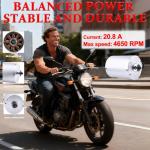 48V Motor Kit 1000W Electric Brushless DC Motor Kit 3500RPM Go Kart Electric Motor 5.1N.M Electric Dirt Bike Motor No Bracket BLDC Motor for Electric Scooter Ebike Controller Ebike Throttle with Key