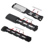 Hailong Battery Holder Base Plate for eBike (5-PIN Bladed Prongs with 3 Holes)