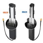 Hailong Battery Holder Base Plate for eBike (5-PIN Bladed Prongs with 3 Holes)