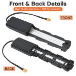 Hailong Battery Holder Base Plate for eBike (5-PIN Bladed Prongs with 3 Holes)