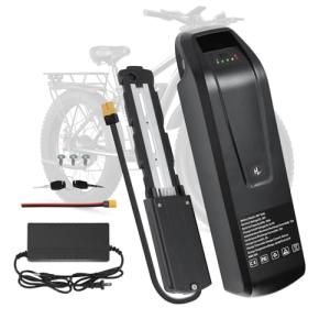 UUGPOWER Replacement Battery for Ebike 48V, 10.4Ah/ 15.6Ah/ 20Ah Lithium Pack with BMS for 0-1800W Motor, Indicator Light, Safe Lock, USB Port, XT60 Plug (48V10.4AH-5PIN)