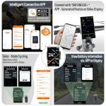 BAFANG 52V 1000W Mid Drive Kit - BBS-HD CAN Bus Motor Electric Bike Conversion Kit with DPC010 Display & 52V 20Ah Battery,Ebike Conversion Kit with 46T Chainwheel for Mountain Bike Road Bicycle