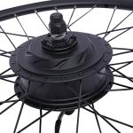 E Bike Conversion Kit – 27.5" Front Wheel Motor Kit with LCD Display & Pedal Assist – Converts Bikes to Electric for Commuting, Leisure, and Outdoor Adventures