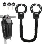 Scooter Lock,Scooter Locks Anti Theft with Scooter Bag,35.8 inch Heavy Duty Electric Scooter Locks,with 3 Key,Bike Locks High Security,Lock for Electric Scooter,E-Bikes,Motorcycles