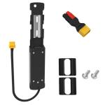 YASCO Hailong Install Plate Ebike Battery Base Bottom Holder for Hailong Electric Bike Battery Mounting Plate Bracket with Connector (Hailong 6 pins)
