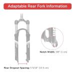 AW Electric Bicycle Motor Conversion Kit for 24" 750W 36V E-Bike Rear Wheel