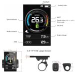 BAFANG G062 48V 750W Fat Tire Ebike Conversion Kit, Rear Wheel 20 × 4 Inch, 175 mm Hub Spacing, Compatible with Cassette Sprocket and Disc Brake