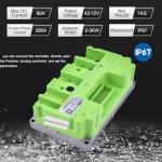 72V 3000W Brushless Motor Kit Max 6700RPM Temperature Sensing Electric DC Motor with 80A 72V Fardriver Controller for Go Kart Electric Motor, Electric Scooter Motorcycle DIY Part(3KW no Bracket)