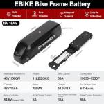 BAFANG G062 48V 750W Fat Tire Ebike Conversion Kit, Rear Wheel 20 × 4 Inch, 175 mm Hub Spacing, Compatible with Cassette Sprocket and Disc Brake