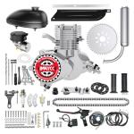 IMAYCC Bike Motor Kit 100cc Motorized Bike Kit 2 Stroke Gas Bicycle Engine Conversion Kit Fit for 26-28" Bikes (100CC Silver)