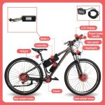 Electric Bike Controller LCD Display Kit, 24V 36V 48V 1000W 1500W 30A 3 Mode Sine Controller LCD Display Kit for Electric Bike Scooter