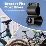 Corki Bike Lock Heavy Duty Anti Theft U Lock with 5ft Security Cable and Keys 17mm Schackle Electric Scooter Lock, Bicycle Lock with Mounting Bracket for Ebike Motorcycle -Black