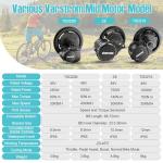 Varstrom Mid Drive Kit for Ebike - Tong-Sheng TSD-Z*-2B TSDZ16 48V 500W 750W 1000W Mid Motor with LCD Display, Torque Sensored Electric Bike Conversion Kit