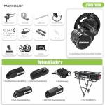 Varstrom TS-DZ2B TS-DZ8 TSDZ16 500W 750W 1000W Torque Sensor Mid Drive Kit -Upgraded Max 160N.m Torque&Power Ebike Conversion Kits,IP65 Waterproof