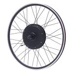 KONKENIE 700C 48V 1000W E-Bike Conversion Kit 28"/29" Front/Rear Wheel E-Bike Cycling Hub Conversion w/Display Brushless Gearless Motor Set for DIY Road Mountain Bike Converting Black (Front Wheel)