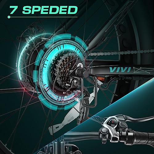 Vivi F26F Electric Bike 500W 26" x 4.0 Fat Tire