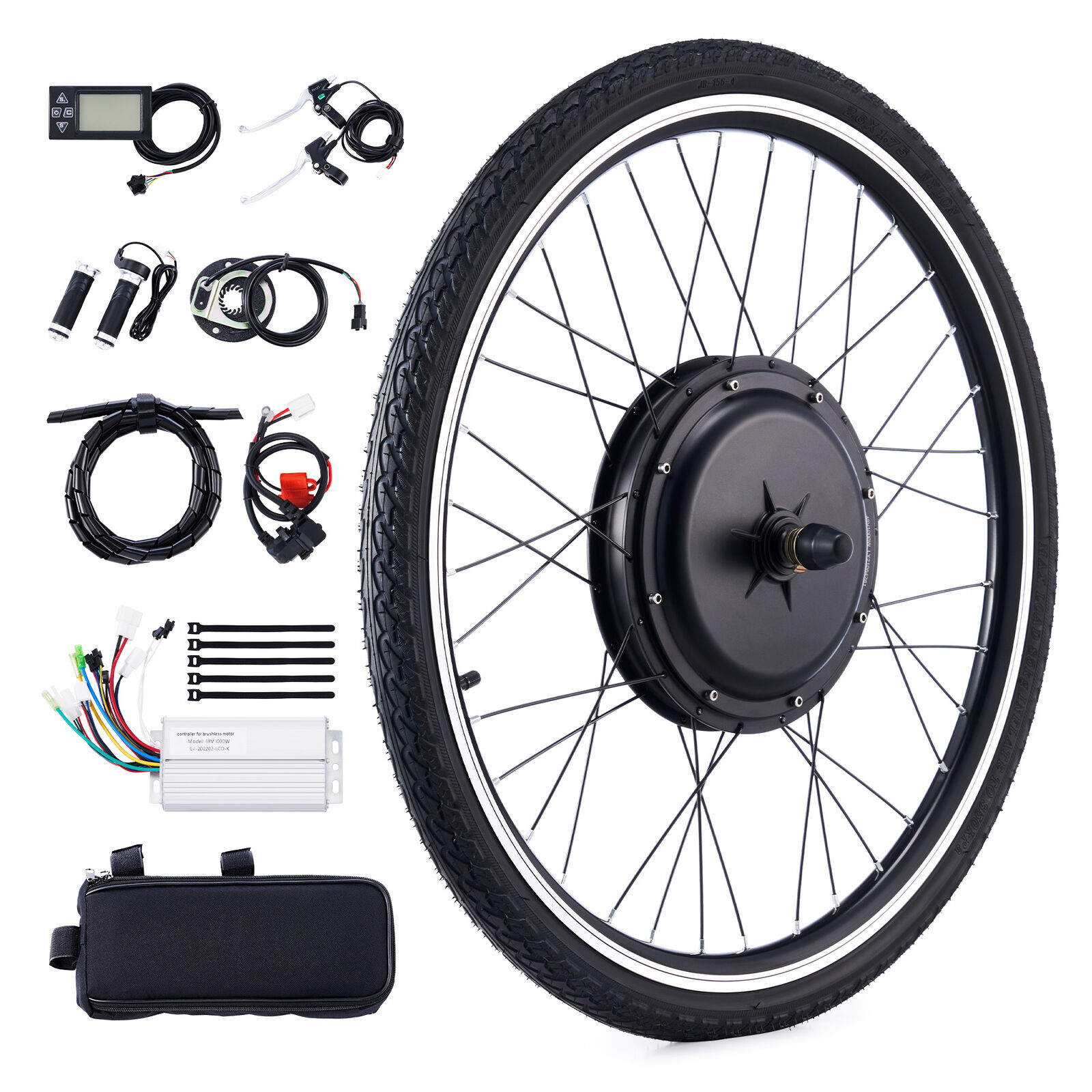 VIRIBUS 26" Front Wheel eBike Conversion Kit