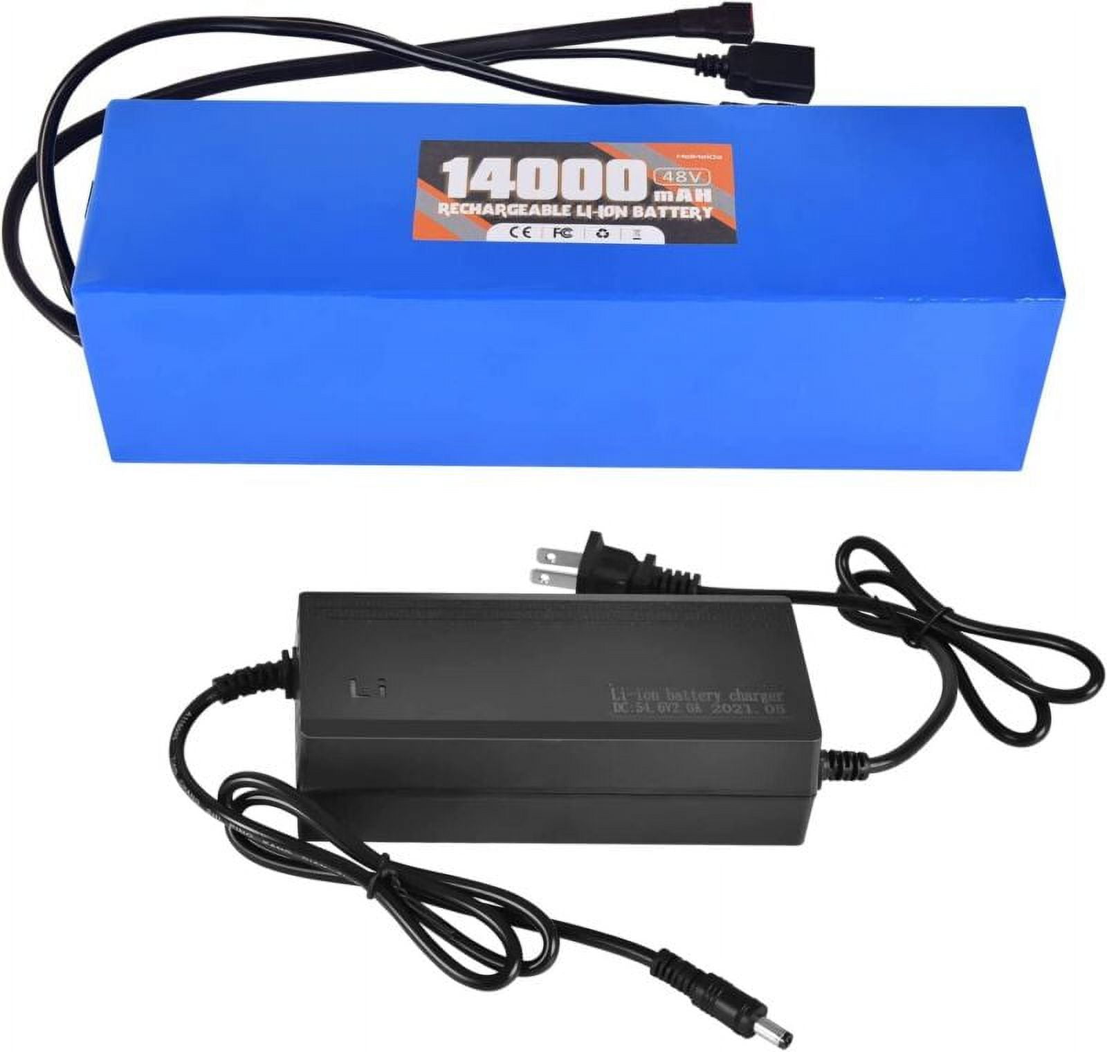 Portable 48V 14Ah Ebike Lithium Battery - High Power!