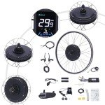 Powerful 1000W Electric Bike Conversion Kit