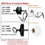 Mountain E-Bike Conversion Kit with Display Controller