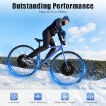 26" 1500W Electric Bike Conversion Kit with LCD Display