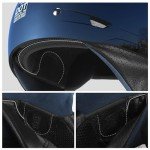 GLX M14 Cruiser Half Face Helmet with Visor