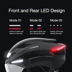 Lumos Ultra Smart E-Bike Helmet with LED Lights