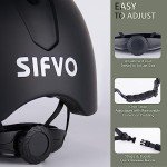 SIFVO Adjustable Lightweight Bike Helmet for Adults