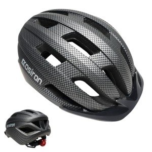Ckorison Lightweight Adjustable Bike Helmet with Light