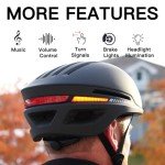 Smart Bluetooth Bike Helmet with LED Signals