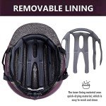 Matte Purple eBike Helmet with Rechargeable Taillight