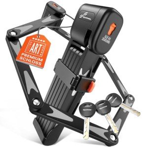 High Security Folding Bike Lock with Mount Bracket