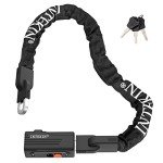 INTEKIN 3FT Heavy Duty Steel Bike Chain Lock