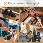 Via Velo Folding Bike Lock Set with Keys