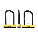 Heavy Duty U Lock with Chain and Lighted Keys