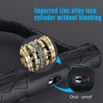 Heavy Duty U Lock with Steel Cable & Keys