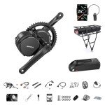 BAFANG Mid Drive E-Bike Conversion Kit with Battery