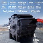 5000W Brushless Motor Kit for eBikes and More