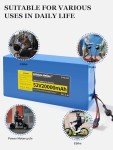 52V 20000mAh Lithium Battery for Electric Bikes