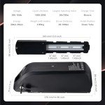Jafecokaer 36V 10Ah Lithium Ebike Battery Pack