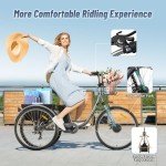 750W Electric Adult Tricycle with Large Basket