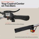 SuperHandy Electric Adult Tricycle with Accessories