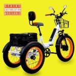 3SCORE Foldable 750W Electric Fat Trike