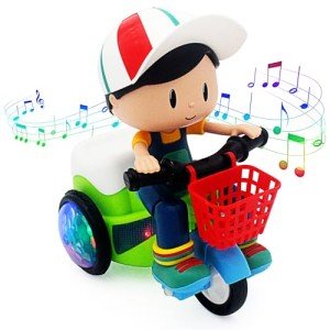 Tipmant Electric Tricycle for Kids - Fun & Bright