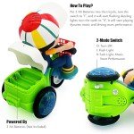 Tipmant Electric Tricycle for Kids - Fun & Bright