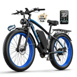 24" 52V 2000W Off-Road Electric Bike