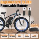 24" 52V 2000W Off-Road Electric Bike